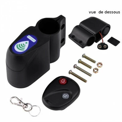 Brandless Antivol Avec Alarme Télécommandée 110 Db Sur Cadre Vélo 4 Brandless Antivol Avec Alarme Télécommandée 110 Db Sur Cadre Vélo – Image 2