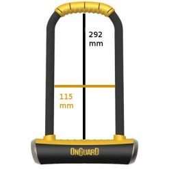 Antivol De Vélo U Longue Anse Pitbull LS Onguard -Casques vélo Soldes Magasin antivol de velo u longue anse pitbull ls onguard full 5