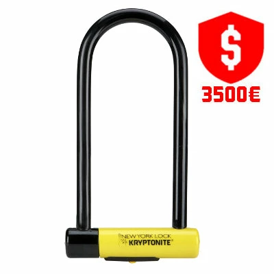 Antivol Vélo Haute Sécurité New York Lock LS/MC Kryptonite 3 Antivol Vélo Haute Sécurité New York Lock LS/MC Kryptonite