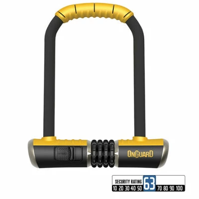 Antivol Vélo U à Code Avec Support Bulldog Combo OnGuard 8010C 3 Antivol Vélo U à Code Avec Support Bulldog Combo OnGuard 8010C