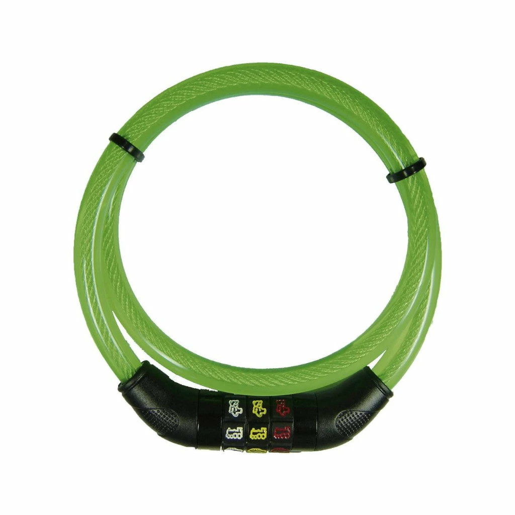 Câble Antivol Vélo Enfant à Code Symboles Security Plus 3 Câble Antivol Vélo Enfant à Code Symboles Security Plus