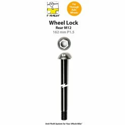 Antivol Pour Roues Avant Et Arrière à Axe Traversant M12 Pinhead -Casques vélo Soldes Magasin axe antivol traversant roue arriere m12 162 1.5
