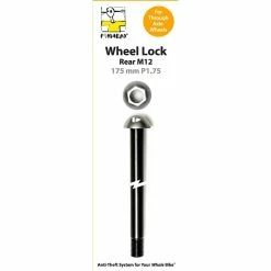 Antivol Pour Roues Avant Et Arrière à Axe Traversant M12 Pinhead -Casques vélo Soldes Magasin axe antivol traversant roue arriere m12 175 1.75
