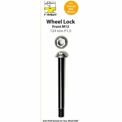 Antivol Pour Roues Avant Et Arrière à Axe Traversant M12 Pinhead -Casques vélo Soldes Magasin axe antivol traversant roue avant m12 124 1.5