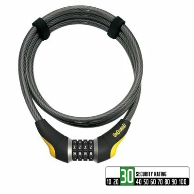 Cable Antivol Pour Vélo Avec Code à Chiffre Akita 8042 Onguard 3 Cable Antivol Pour Vélo Avec Code à Chiffre Akita 8042 Onguard