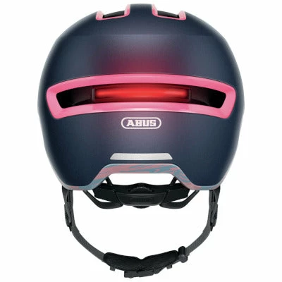 Casque Abus HUD-Y Ace Midnight Blue Avec Feu Pour Vélo En Ville 6 Casque Abus HUD-Y Ace Midnight Blue Avec Feu Pour Vélo En Ville – Image 4