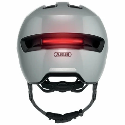 Casque Abus HUD-Y Ace Race Grey Avec Feu Pour Vélo En Ville 6 Casque Abus HUD-Y Ace Race Grey Avec Feu Pour Vélo En Ville – Image 4