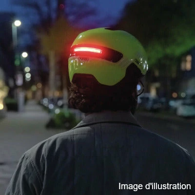 Casque Abus HUD-Y Ace Signal Yellow Avec Feu Pour Vélo En Ville 8 Casque Abus HUD-Y Ace Signal Yellow Avec Feu Pour Vélo En Ville – Image 6