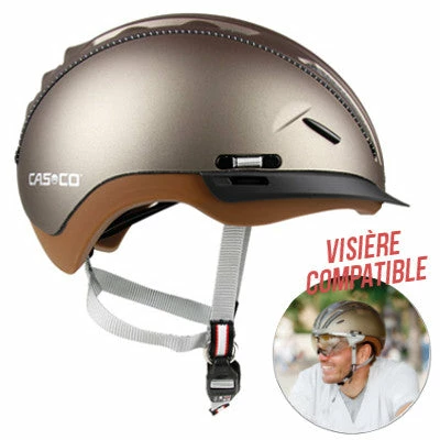 Casque Cycliste Urbain Et VAE Roadster Marron Casco 3 Casque Cycliste Urbain Et VAE Roadster Marron Casco