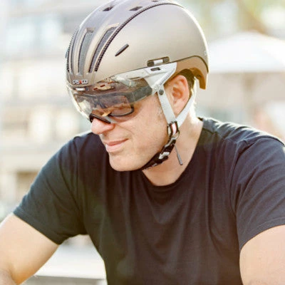 Casque Cycliste Urbain Et VAE Roadster Marron Casco 6 Casque Cycliste Urbain Et VAE Roadster Marron Casco – Image 4