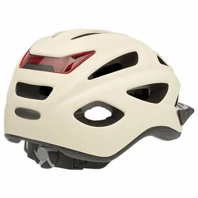 Casque De Vélo Crème Avec Feu Arrière Amovible City Go Polisport 4 Casque De Vélo Crème Avec Feu Arrière Amovible City Go Polisport – Image 2