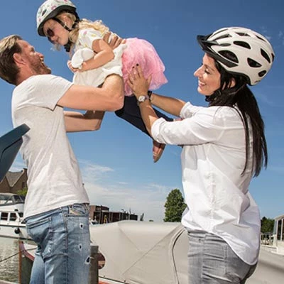 Casque De Vélo Crème Avec Feu Arrière Amovible City Go Polisport 7 Casque De Vélo Crème Avec Feu Arrière Amovible City Go Polisport – Image 5