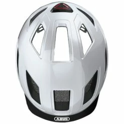 Casque De Vélo De Ville Blanc Hyban 2.0 Abus 10 Casque De Vélo De Ville Blanc Hyban 2.0 Abus -Casques vélo Soldes Magasin casque de velo de ville blanc hyban 2 0 abus full 4