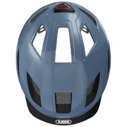 Casque De Vélo De Ville Bleu Hyban 2.0 Abus -Casques vélo Soldes Magasin casque de velo de ville bleu hyban 2 0 abus full 4