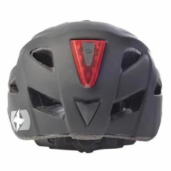 Casque De Vélo Noir à LED Arrière Intégrée Metro-V Oxford 11 Casque De Vélo Noir à LED Arrière Intégrée Metro-V Oxford -Casques vélo Soldes Magasin casque de velo noir a led arriere integree metro v oxford full 4