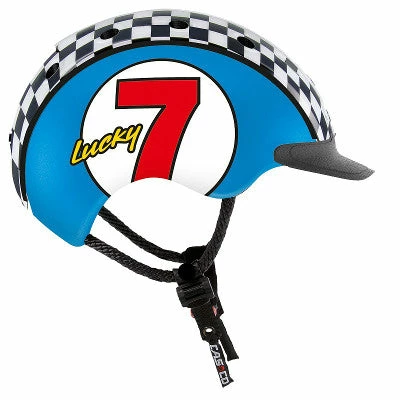 Casque Enfant Cyclisme Et Ski - Mini 2 Luck 7 Bleu Casco 4 Casque Enfant Cyclisme Et Ski - Mini 2 Luck 7 Bleu Casco – Image 2