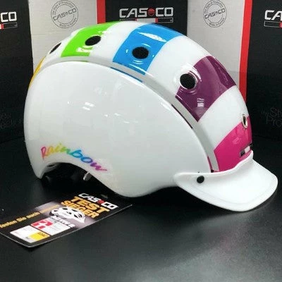 Casque Enfant Vélo Et Ski Rainbow Mini 2 Casco 4 Casque Enfant Vélo Et Ski Rainbow Mini 2 Casco – Image 2