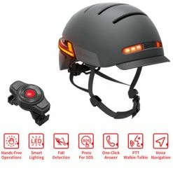 Casque Urbain Connecté Avec éclairages BH51 Neo Livall 13 Casque Urbain Connecté Avec éclairages BH51 Neo Livall -Casques vélo Soldes Magasin casque urbain connecte avec eclairages bh51 neo livall full 6