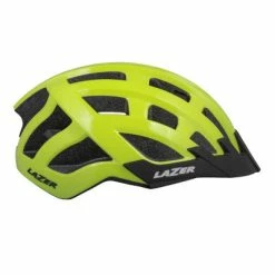 Casque Vélo à LED Compact Deluxe Lazer Jaune Flash -Casques vélo Soldes Magasin casque velo a led compact deluxe lazer jaune flash full 5