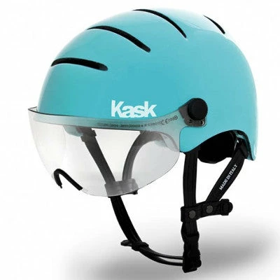 Casque Vélo Kask à Visière Urban Lifestyle Aqua 9 Casque Vélo Kask à Visière Urban Lifestyle Aqua – Image 7