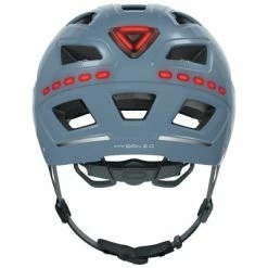 Casque Vélo Avec éclairages Abus Hyban 2.0 LED Signal Glacier 10 Casque Vélo Avec éclairages Abus Hyban 2.0 LED Signal Glacier -Casques vélo Soldes Magasin casque velo avec eclairages abus hyban 2 0 led signal glacier full 3