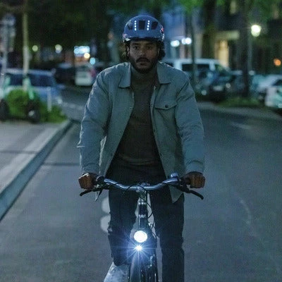 Casque Vélo Avec éclairages Abus Hyban 2.0 LED Signal Glacier 7 Casque Vélo Avec éclairages Abus Hyban 2.0 LED Signal Glacier – Image 5