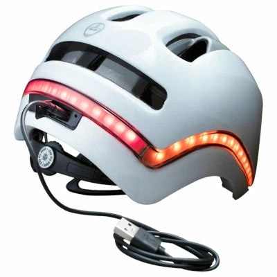 Casque Vélo Avec Led Intégrée Vio Nutcase Blanc 6 Casque Vélo Avec Led Intégrée Vio Nutcase Blanc – Image 4
