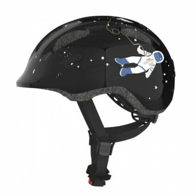 Casque Vélo Bébé Black Space Smiley ABUS 3 Casque Vélo Bébé Black Space Smiley ABUS