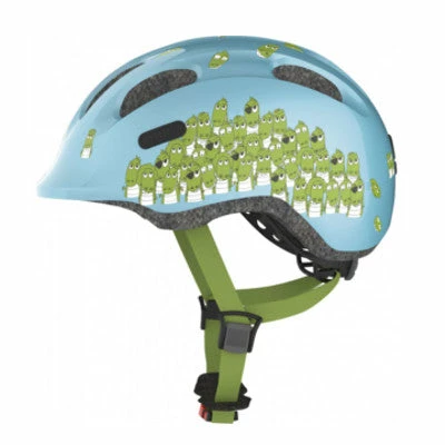 Casque Vélo Bébé Blue Croco Smiley ABUS 3 Casque Vélo Bébé Blue Croco Smiley ABUS