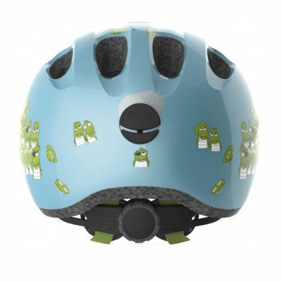Casque Vélo Bébé Blue Croco Smiley ABUS 5 Casque Vélo Bébé Blue Croco Smiley ABUS – Image 3