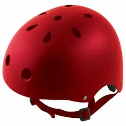 Casque Vélo BMX Bomber Rouge Mat - Oxford