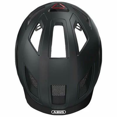 Casque Vélo De Ville Hyban 2.0 Noir Abus 6 Casque Vélo De Ville Hyban 2.0 Noir Abus – Image 4