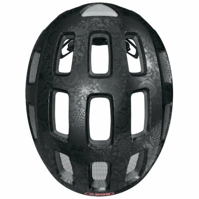 Casque Vélo Enfant Youn-I 2.0 Abus Noir Fleuri 6 Casque Vélo Enfant Youn-I 2.0 Abus Noir Fleuri – Image 4