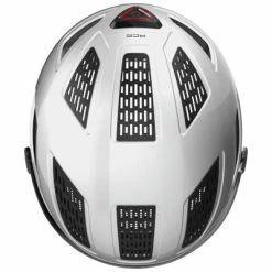 Casque Vélo Hyban 2.0 Ace Blanc Avec Visière Intégrée Abus -Casques vélo Soldes Magasin casque velo hyban 2 0 ace blanc avec visiere integree abus full 4