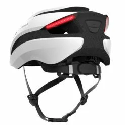 Casque Vélo Lumineux à Clignotants Ultra Lumos Blanc -Casques vélo Soldes Magasin casque velo lumineux a clignotants ultra lumos blanc full 5