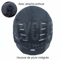 Casque Vélo Urbain Noir Pedelec 2.0 Abus Avec Lumière Arrière -Casques vélo Soldes Magasin casque velo urbain noir pedelec 2 0 abus avec lumiere arriere full 5