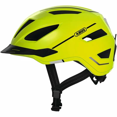 Casque Vélo Ville Jaune Fluo Pedelec 2.0 Abus Avec éclairage 3 Casque Vélo Ville Jaune Fluo Pedelec 2.0 Abus Avec éclairage