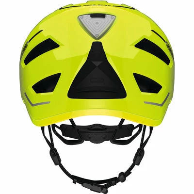 Casque Vélo Ville Jaune Fluo Pedelec 2.0 Abus Avec éclairage 4 Casque Vélo Ville Jaune Fluo Pedelec 2.0 Abus Avec éclairage – Image 2