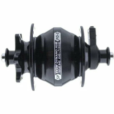 Moyeu Dynamo Roue Vélo Frein à Disque PD-8 Shutter Precision 3 Moyeu Dynamo Roue Vélo Frein à Disque PD-8 Shutter Precision