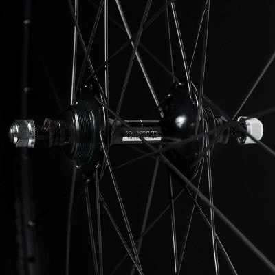 Paire De Roues Noires Flipflop Vélo Fixie 28 X-Press Miche 6 Paire De Roues Noires Flipflop Vélo Fixie 28 X-Press Miche – Image 4