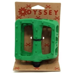 Pédales ODYSSEY Twisted Vert MK -Casques vélo Soldes Magasin pedales odyssey twisted vert mk 2