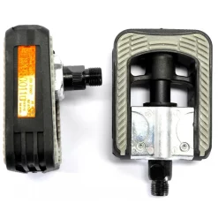 PEDALES P&A Pliantes Noires -Casques vélo Soldes Magasin pedales pa pliantes noires 1