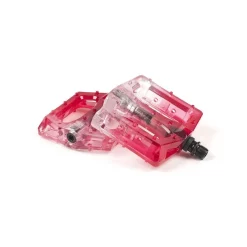 Pédales SALT+ Stealth Rouge Trans