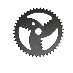 Generique PLATEAU BMX 44T Acier Noir