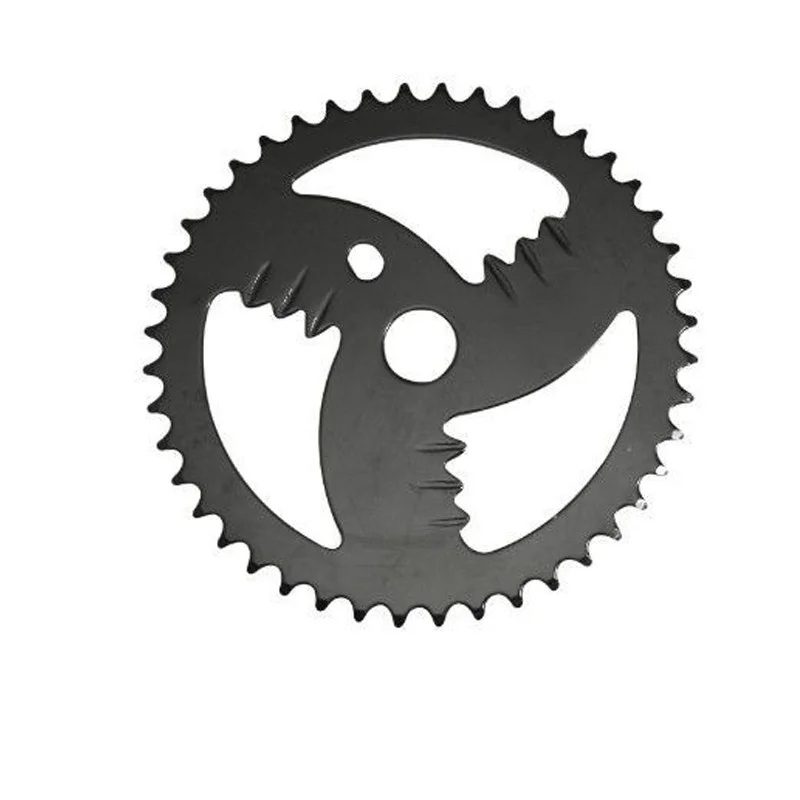 Generique PLATEAU BMX 44T Acier Noir 3 Generique PLATEAU BMX 44T Acier Noir