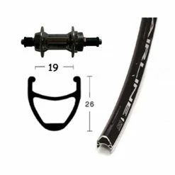 Roue Arrière à Roue Libre Vélo 28 Pouces Noire Airline Rodi 11 Roue Arrière à Roue Libre Vélo 28 Pouces Noire Airline Rodi -Casques vélo Soldes Magasin roue arriere a roue libre velo 28 pouces noire airline rodi full 4