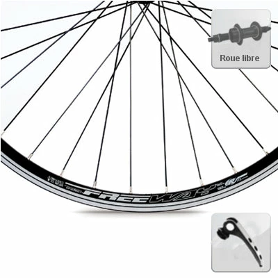 Rodi Roue Arrière De Vélo 28 Pouces à Blocage Rapide Roue Libre 3 Rodi Roue Arrière De Vélo 28 Pouces à Blocage Rapide Roue Libre