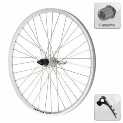 Exal Roue Arrière De Vélo 28 Pouces Cassette 8 Et 9 Vitesses
