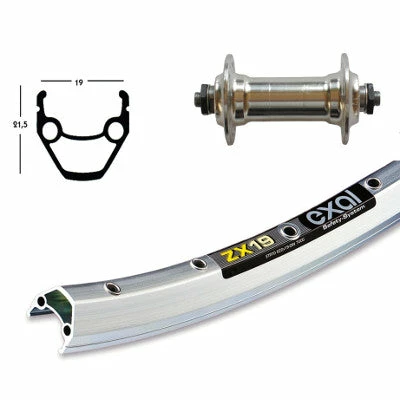 Exal Roue Avant De Vélo 26 Pouces En Aluminium Moyeu Blocage Rapide 4 Exal Roue Avant De Vélo 26 Pouces En Aluminium Moyeu Blocage Rapide – Image 2