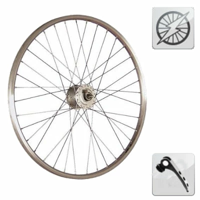 Exal Roue De 28 Pouces Avec Dynamo Dans Moyeu DH3N72 3 Exal Roue De 28 Pouces Avec Dynamo Dans Moyeu DH3N72